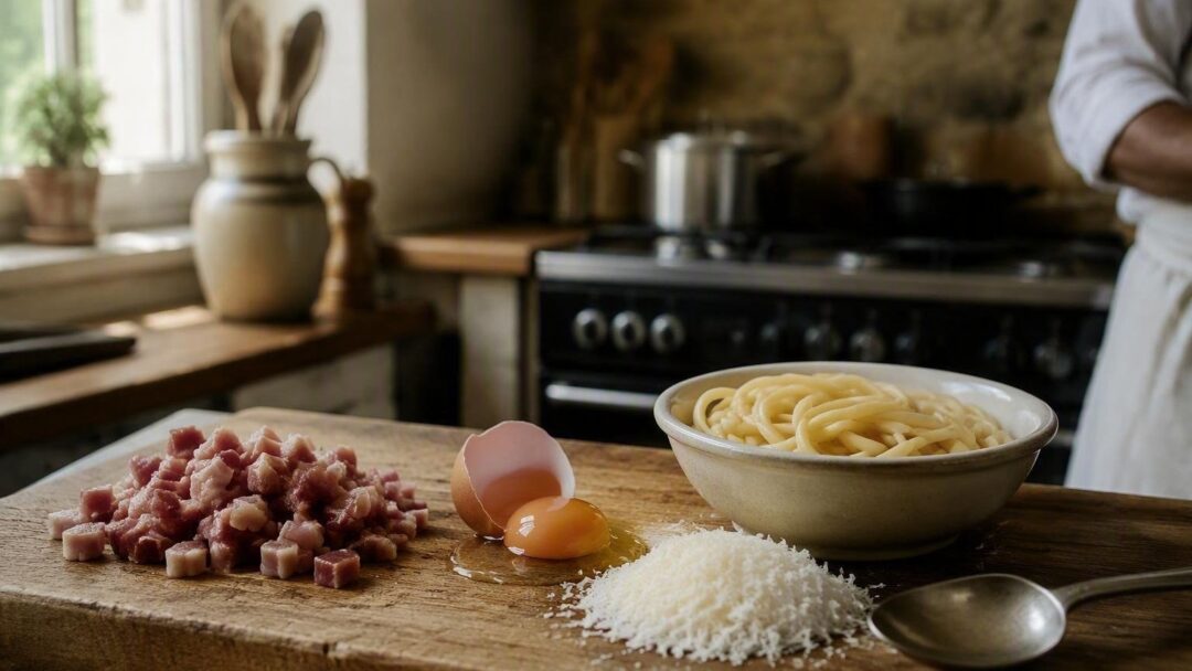 Carbonara cremosa: guida a guanciale, uova e mantecatura