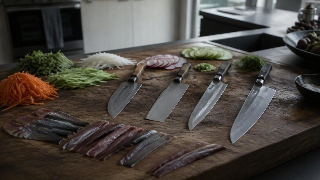 Coltelli per cucine etniche: come scegliere e usare santoku, nakiri, scimitarra e gyuto