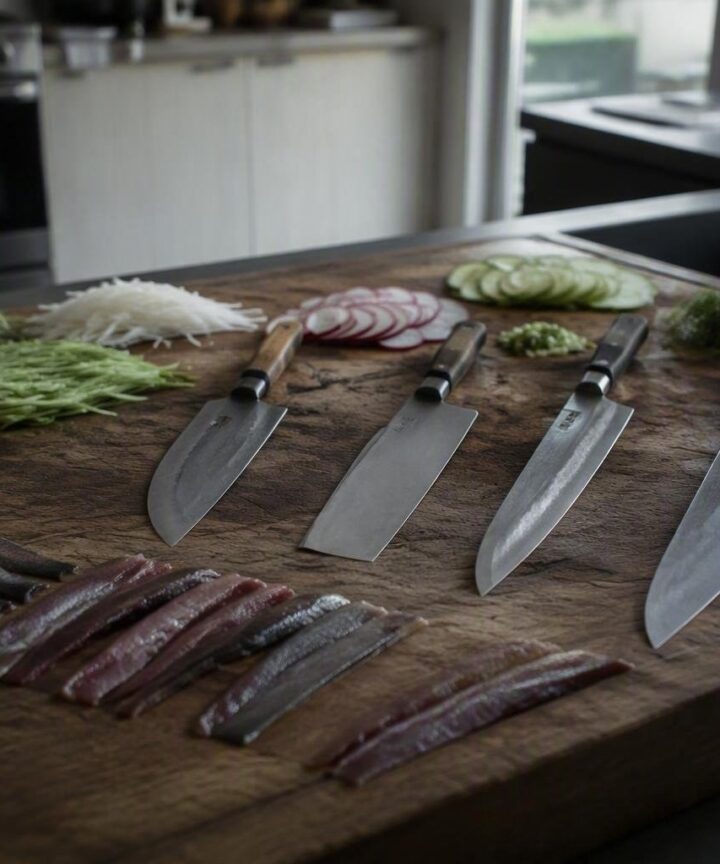Coltelli per cucine etniche: come scegliere e usare santoku, nakiri, scimitarra e gyuto