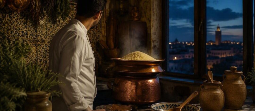 Cous cous: couscoussiera tradizionale e semola precotta senza grumi