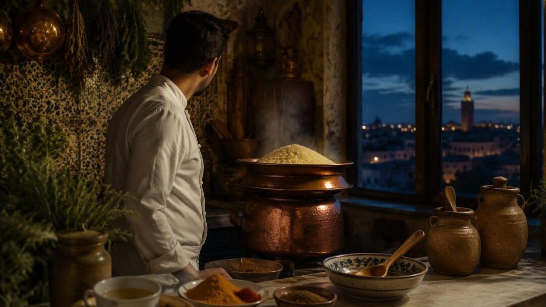 Cous cous: couscoussiera tradizionale e semola precotta senza grumi
