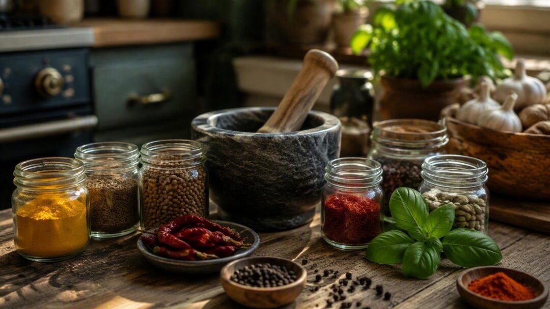 Mortaio e macina per curry perfetto: aromi, materiali e conservazione