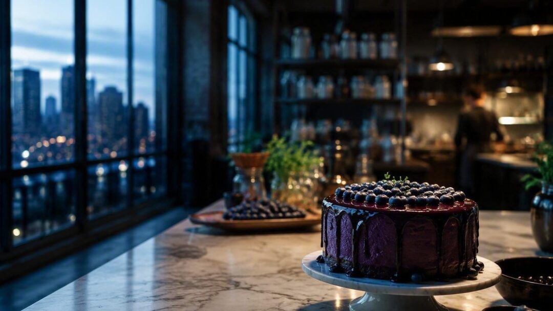 Torta ai mirtilli: ricetta facile e veloce per un dessert scenografico