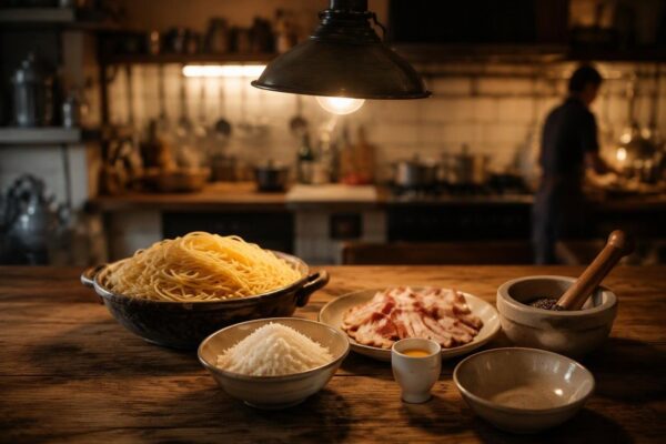 Carbonara originale: tempi, tagli e mantecatura
