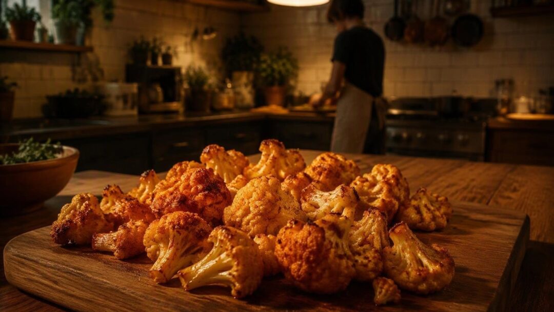 Ricetta facile di cavolfiore al forno con paprika