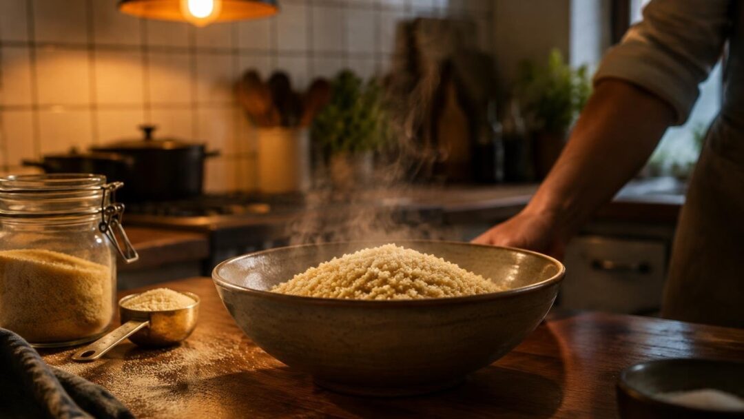 Cous cous a regola d’arte: semola, vapore e varianti