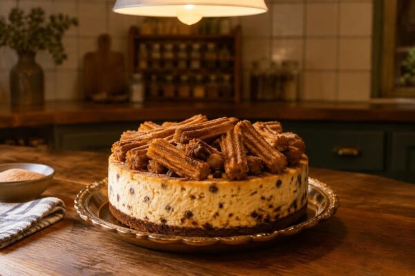 Ricetta passo passo per una churros cheesecake fragrante