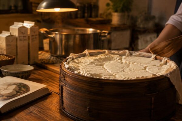 Tofu artigianale: dal latte alla cagliata, passo dopo passo