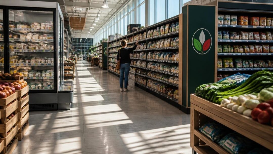 Tre foglie intrecciate per il biologico Made in Italy