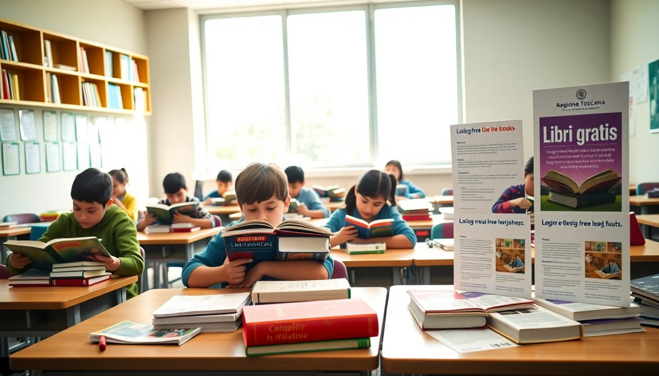 Bando libri gratis per l’anno scolastico 2025-2026