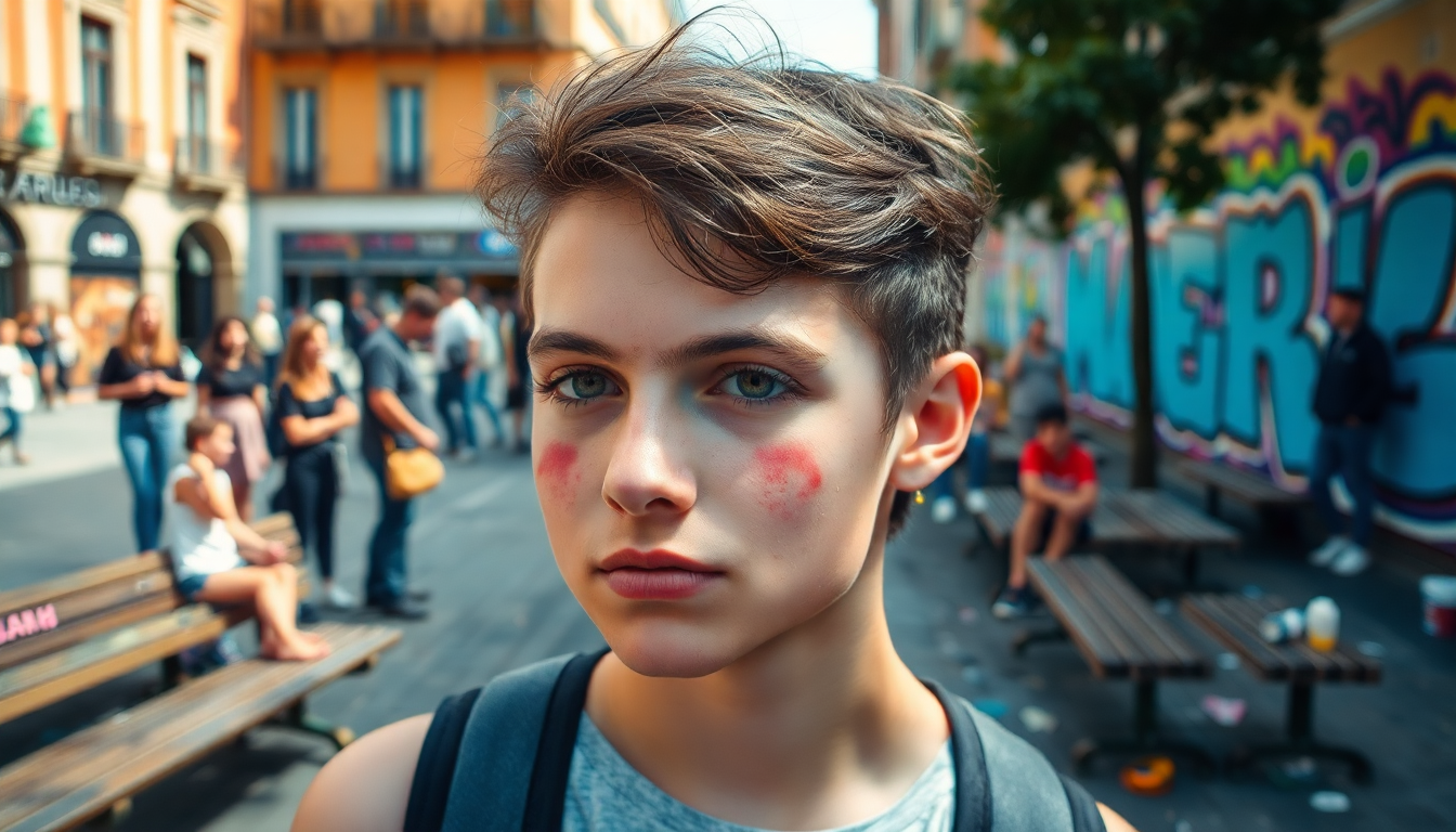 Cicatrice francese: la nuova sfida di TikTok tra rischi e moda