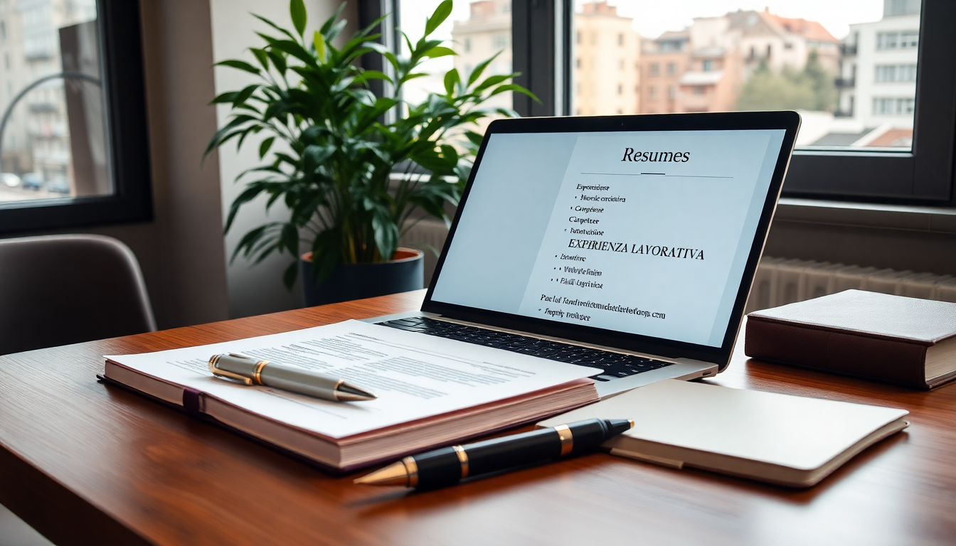 Come creare un curriculum efficace per il tuo lavoro