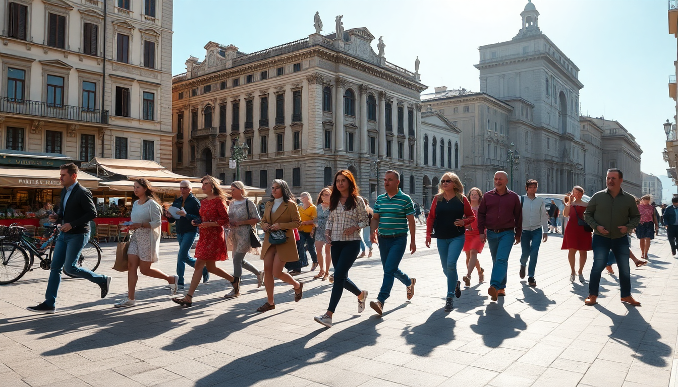 Il volto dell’Italia: un’analisi delle generazioni