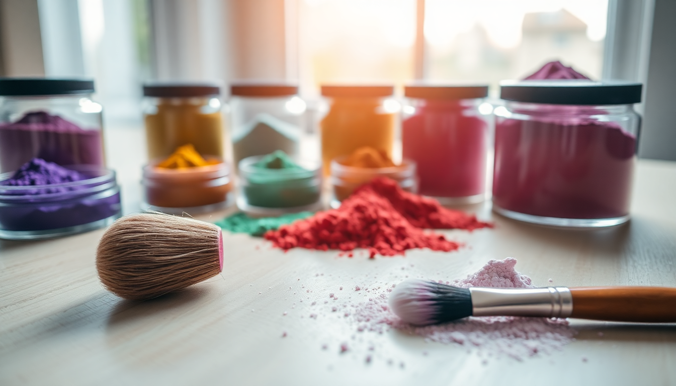 La magia della polvere per il trucco: colore e sfumature in un attimo