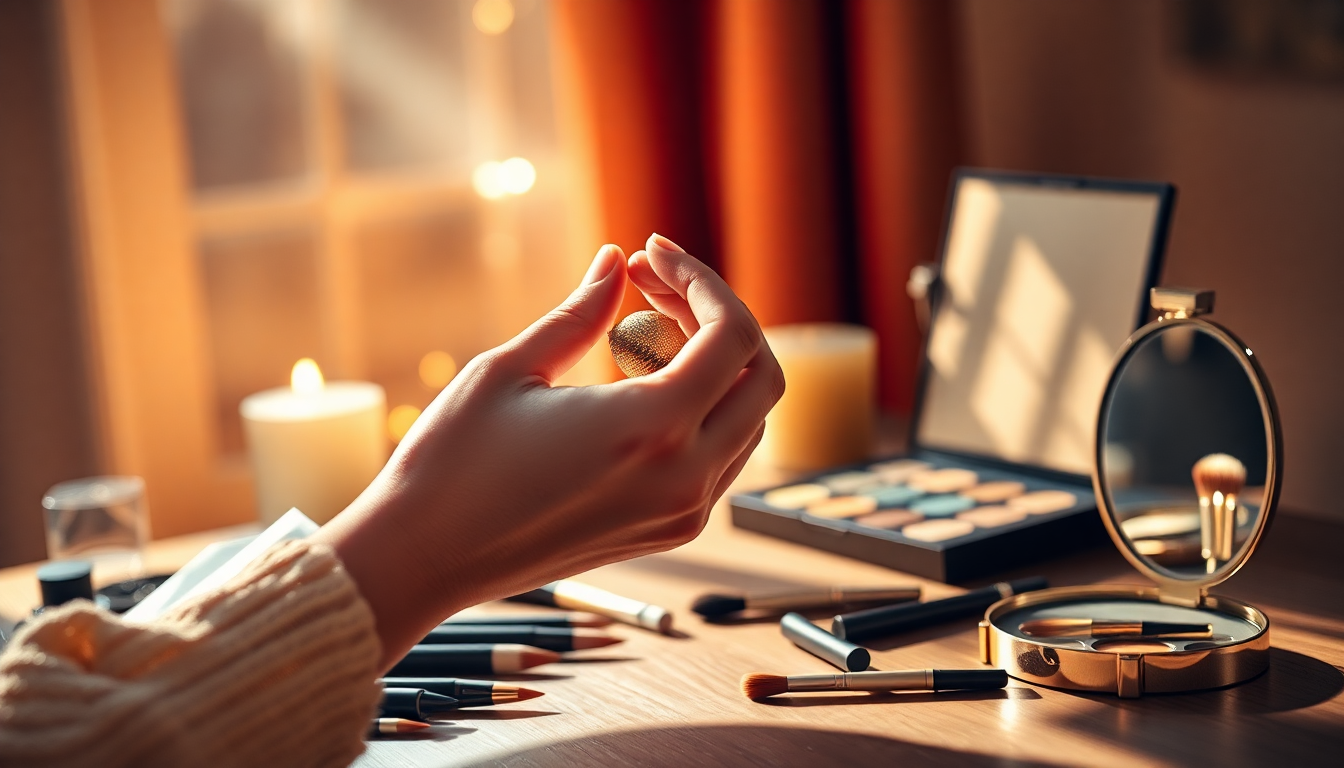 Make-up dorato per feste indimenticabili