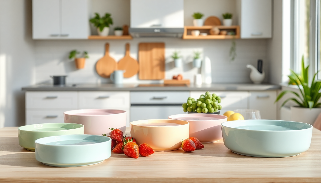 Palette pastello: il trend per una cucina colorata
