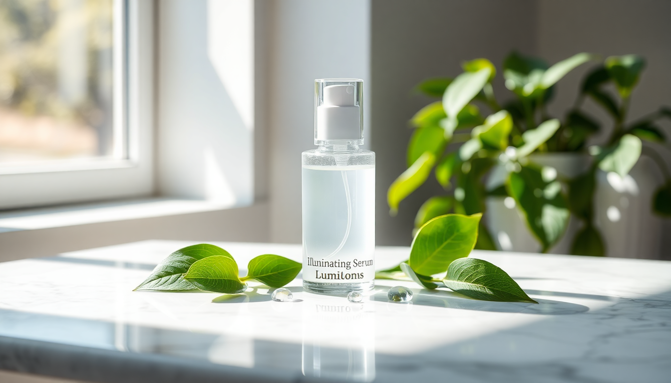 Scopri il nuovo serum illuminante per un look naturale