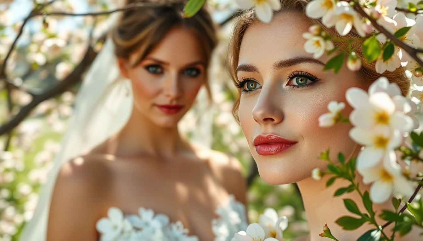 Trucco sposa perfetto per la primavera estate
