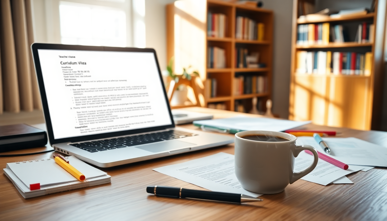 Creare un curriculum da insegnante efficace