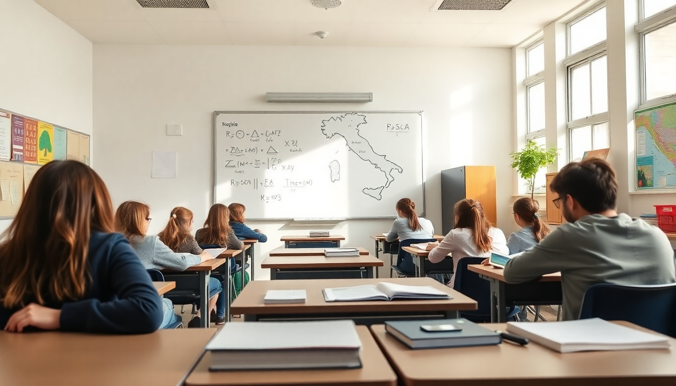 Divari di apprendimento tra nord e sud nella scuola secondaria