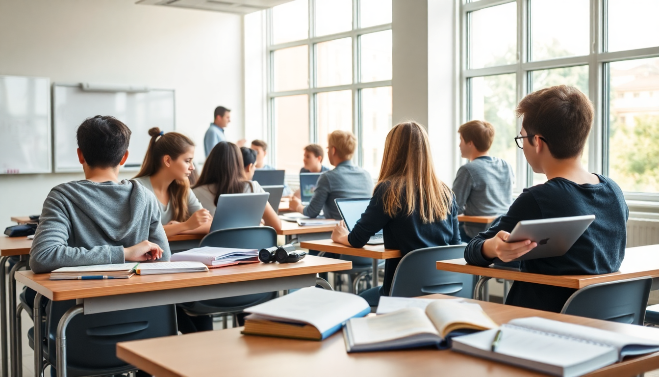 Il ruolo della tecnologia nell’istruzione degli adolescenti