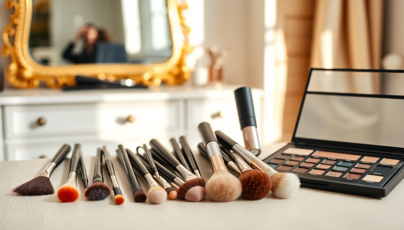 Scopri il potere dei pennelli trucco