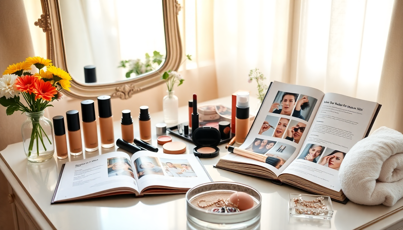 Guida definitiva al trucco per pelli mature