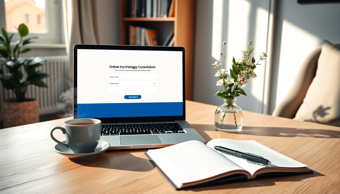 Guida pratica per prenotare una consulenza psicologica online