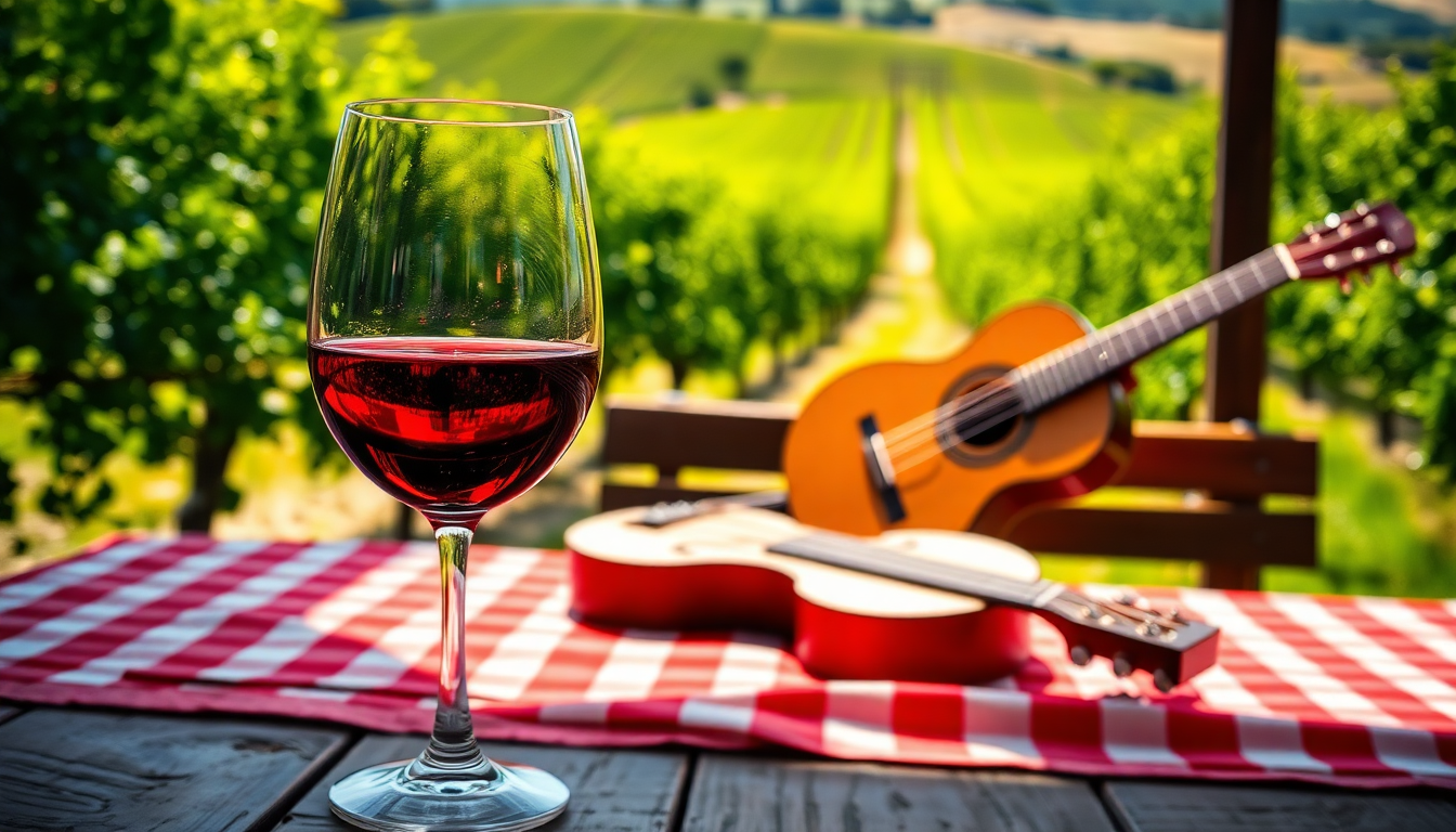 Il connubio perfetto: vino italiano e musica d’autore