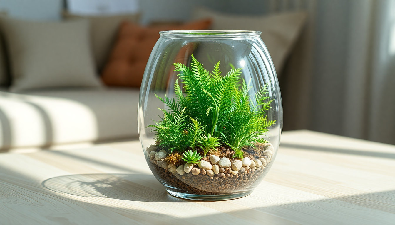 Perché i terrarium di piante verdi sono il tuo nuovo alleato per il benessere