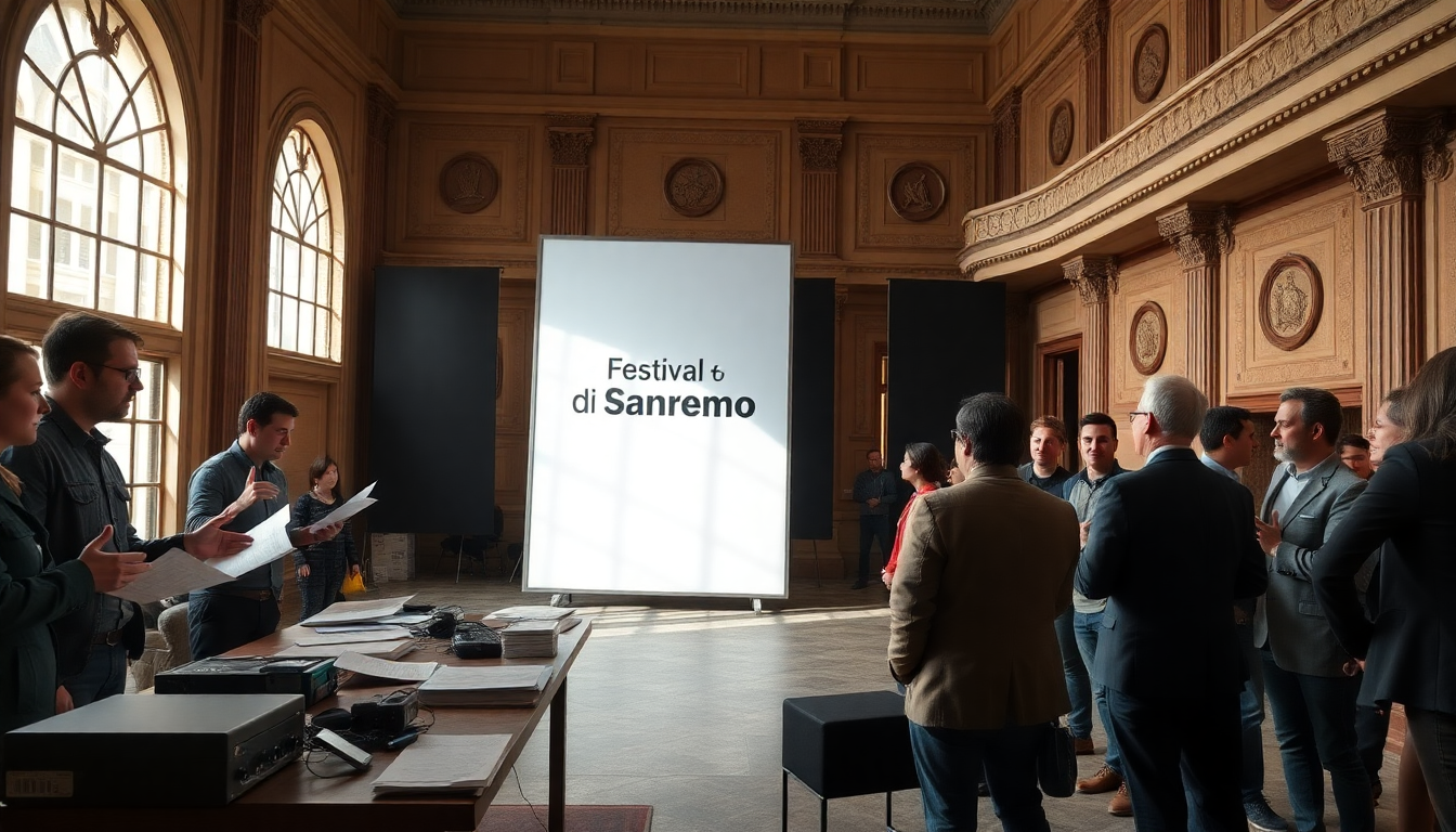 Sanremo: tensioni e cambiamenti nel futuro del Festival