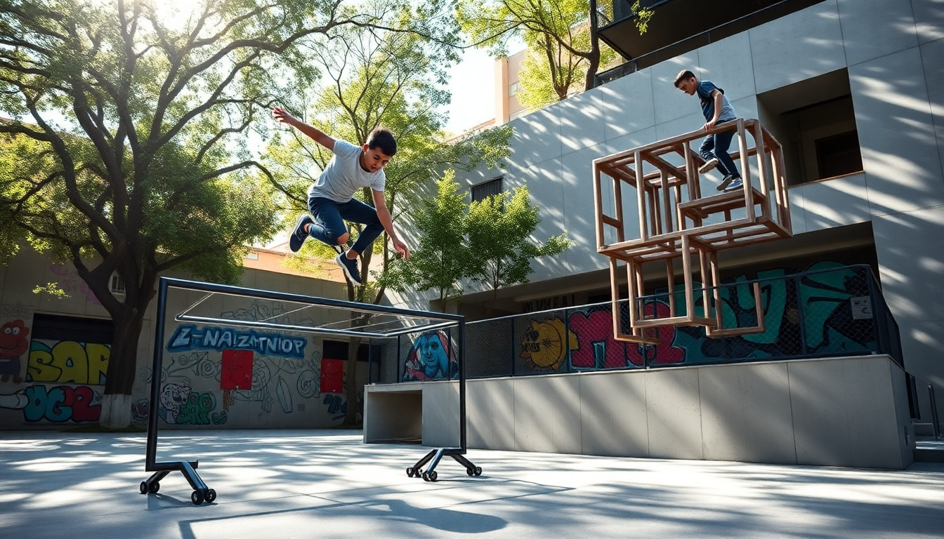 Scopri il primo impianto di Parkour a Roma: un progetto rivoluzionario