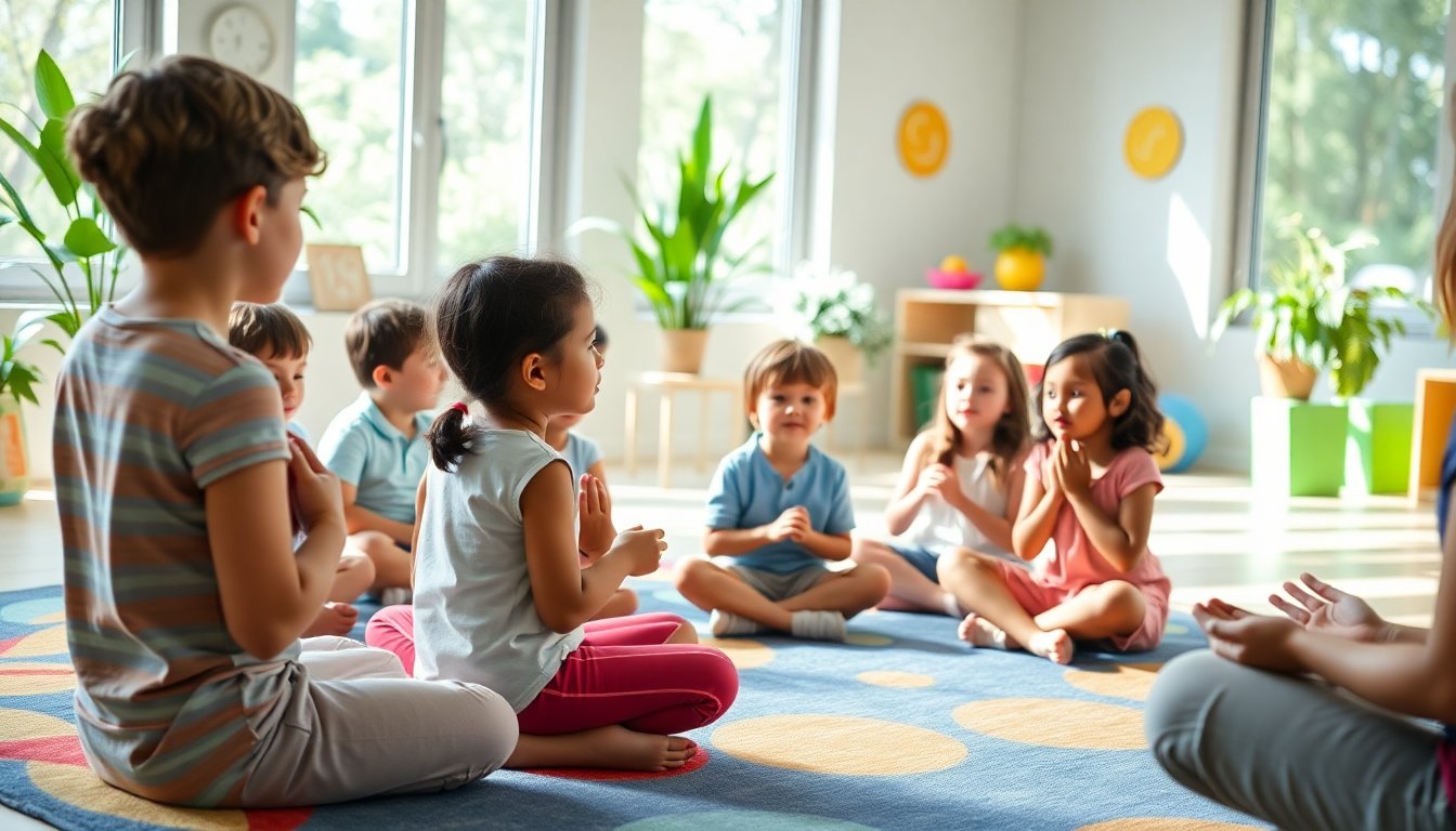 Come la mindfulness potenzia la concentrazione nei bambini