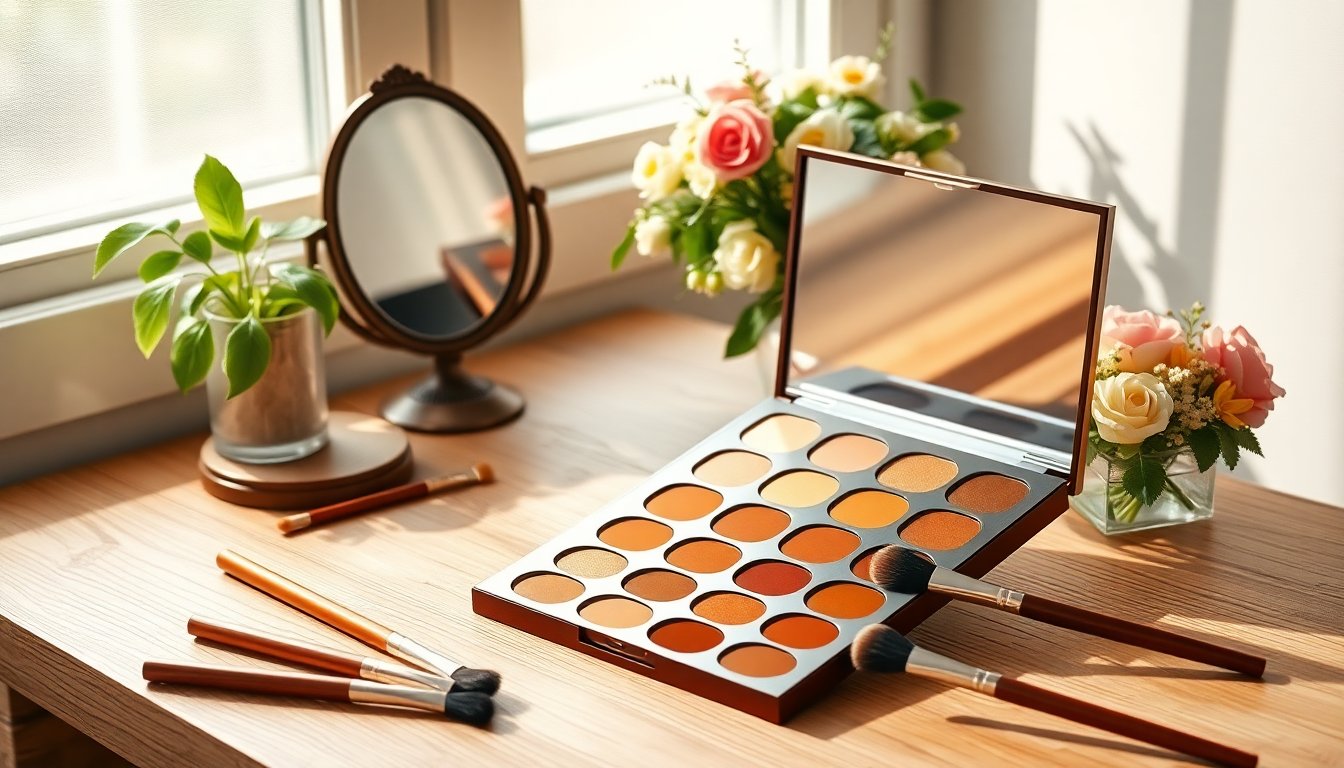 Palette Glow Dorato: Il Tuo Nuovo Must-Have di Bellezza