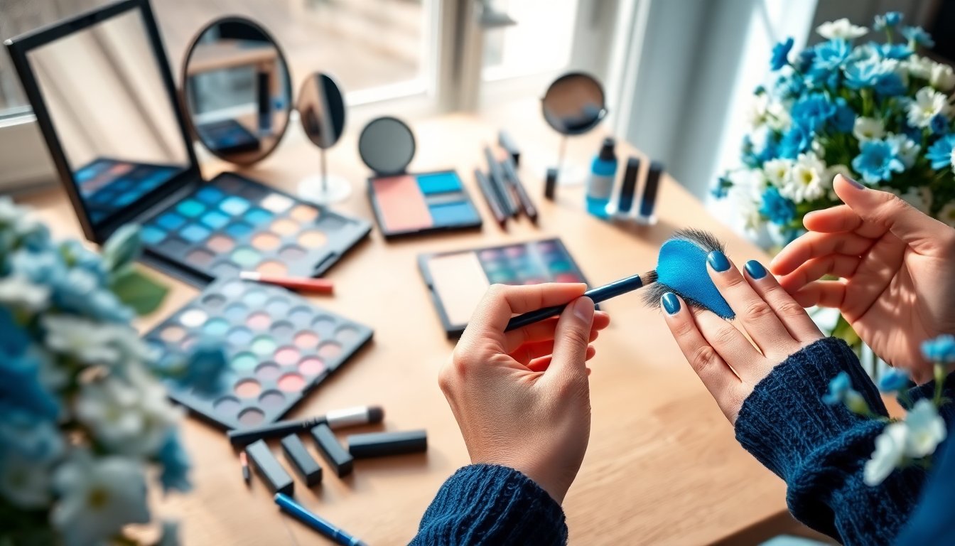 Trucco Blu: La Soluzione Perfetta per Illuminare il Blue Monday