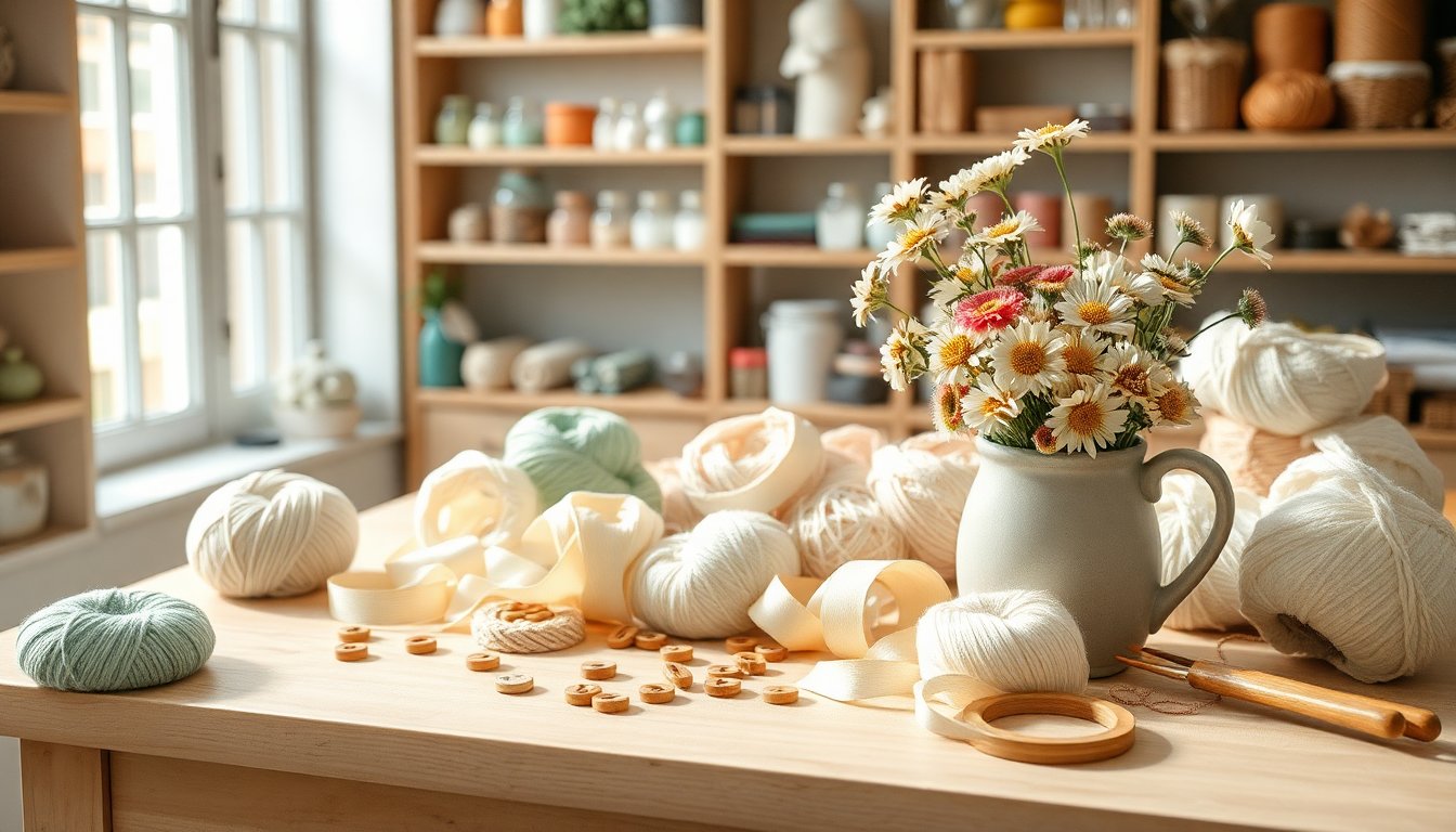 Ispirazioni primaverili per uncinetto e merceria: colori, filati e idee pratiche