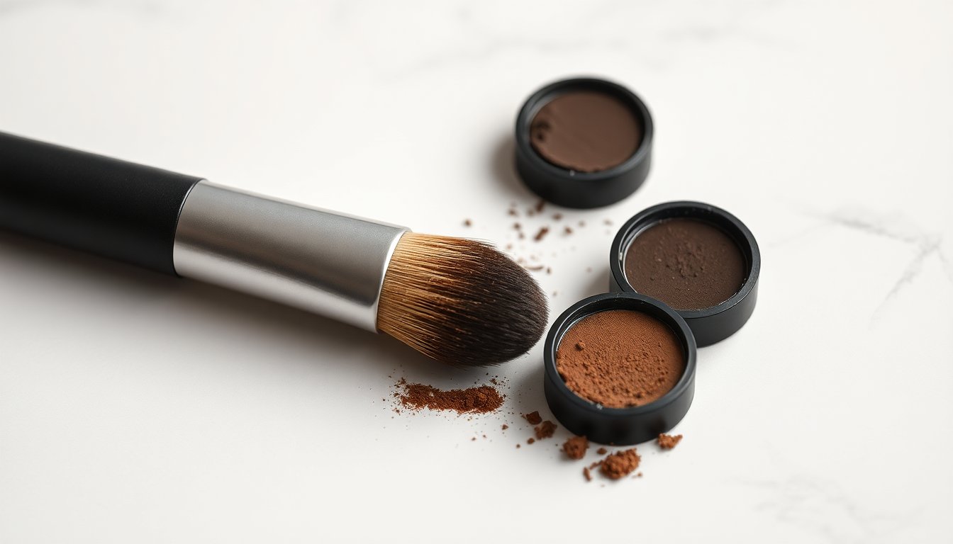 Pennello occhi vegan per smokey eye e sfumature precise