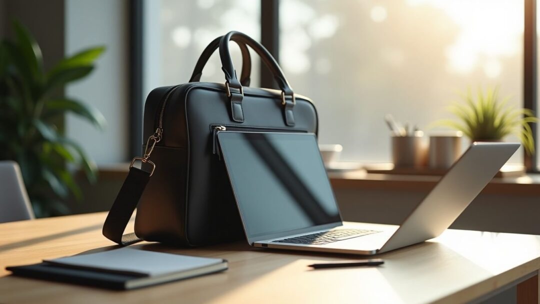 Guida alle borse da ufficio smart con tasche intelligenti e formati per laptop
