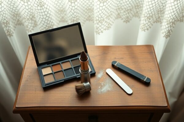 Guida grunge soft con matite sfumate e labbra lived-in