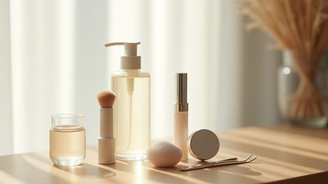 Trucco glow naturale in 5 step con skincare essenziale