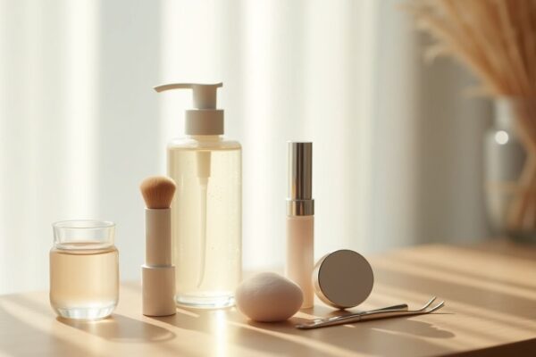Trucco glow naturale in 5 step con skincare essenziale