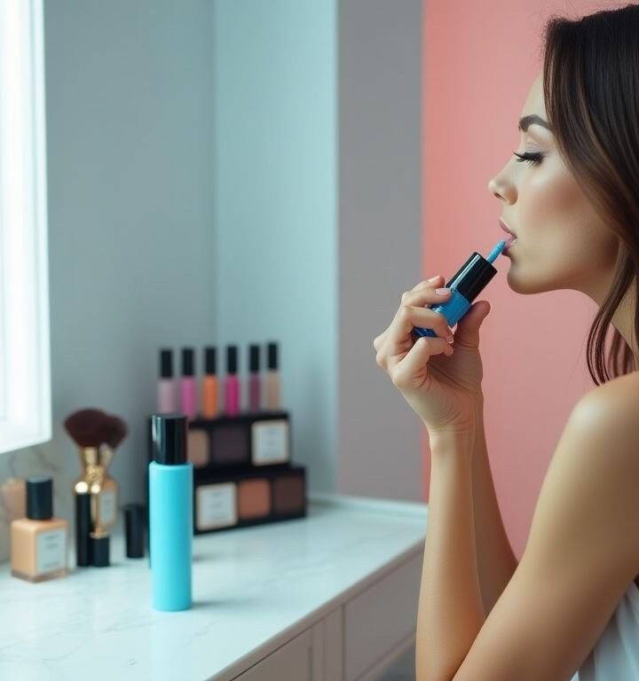 Gloss azzurro: come sceglierlo, abbinarlo e farlo durare