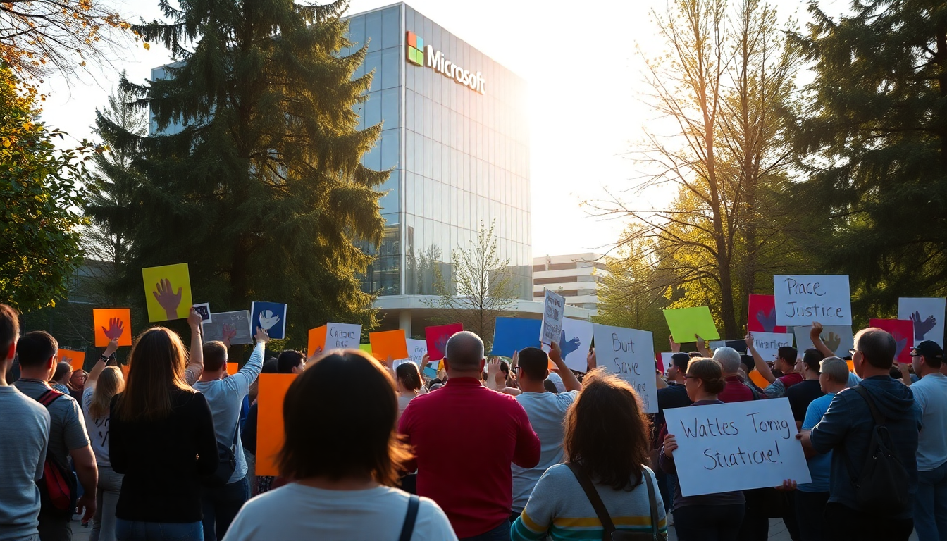 Microsoft protests escalate as activists demand accountability
