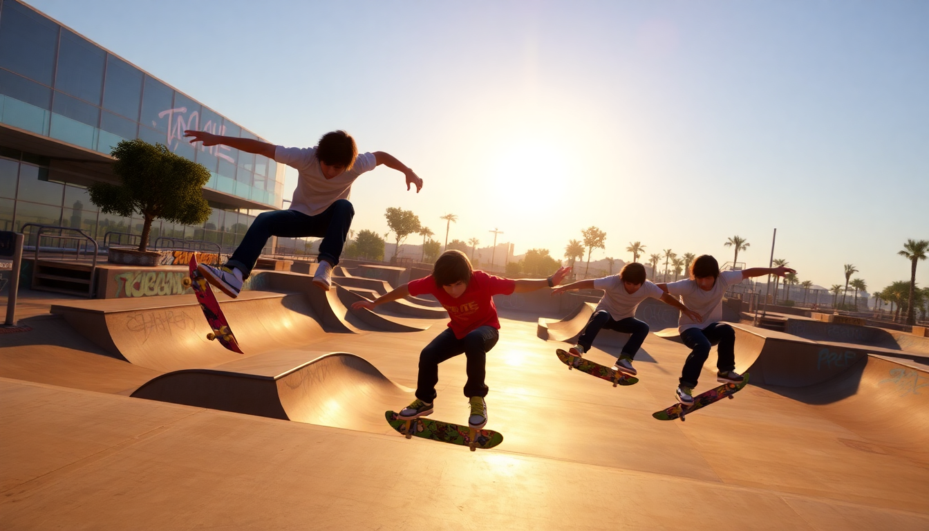 New features and improvements in Tony Hawk’s Pro Skater 3 + 4