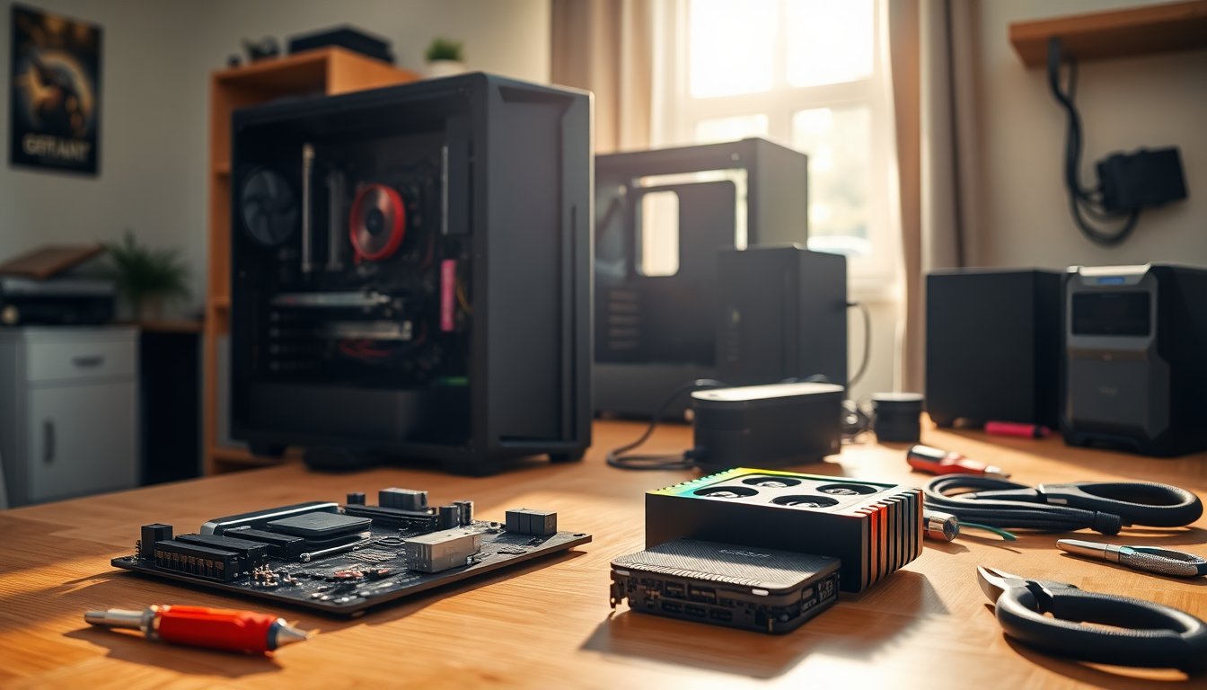 Essential Components for Assembling an Affordable Gaming PC