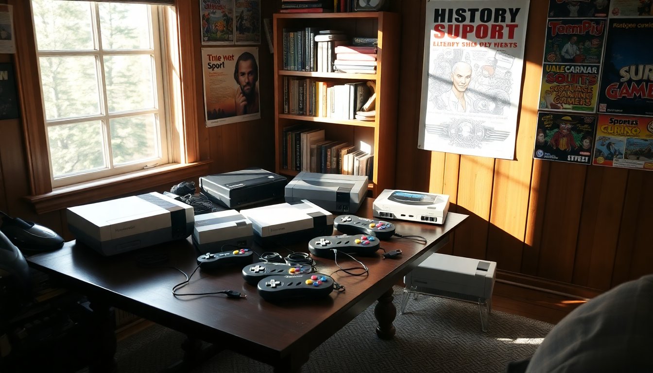 Exploring the resurgence of retro gaming consoles
