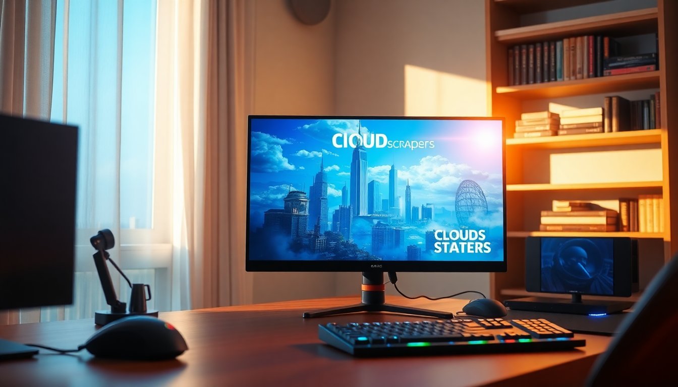 Discover the calming strategy game Cloudscrapers with a demo experience