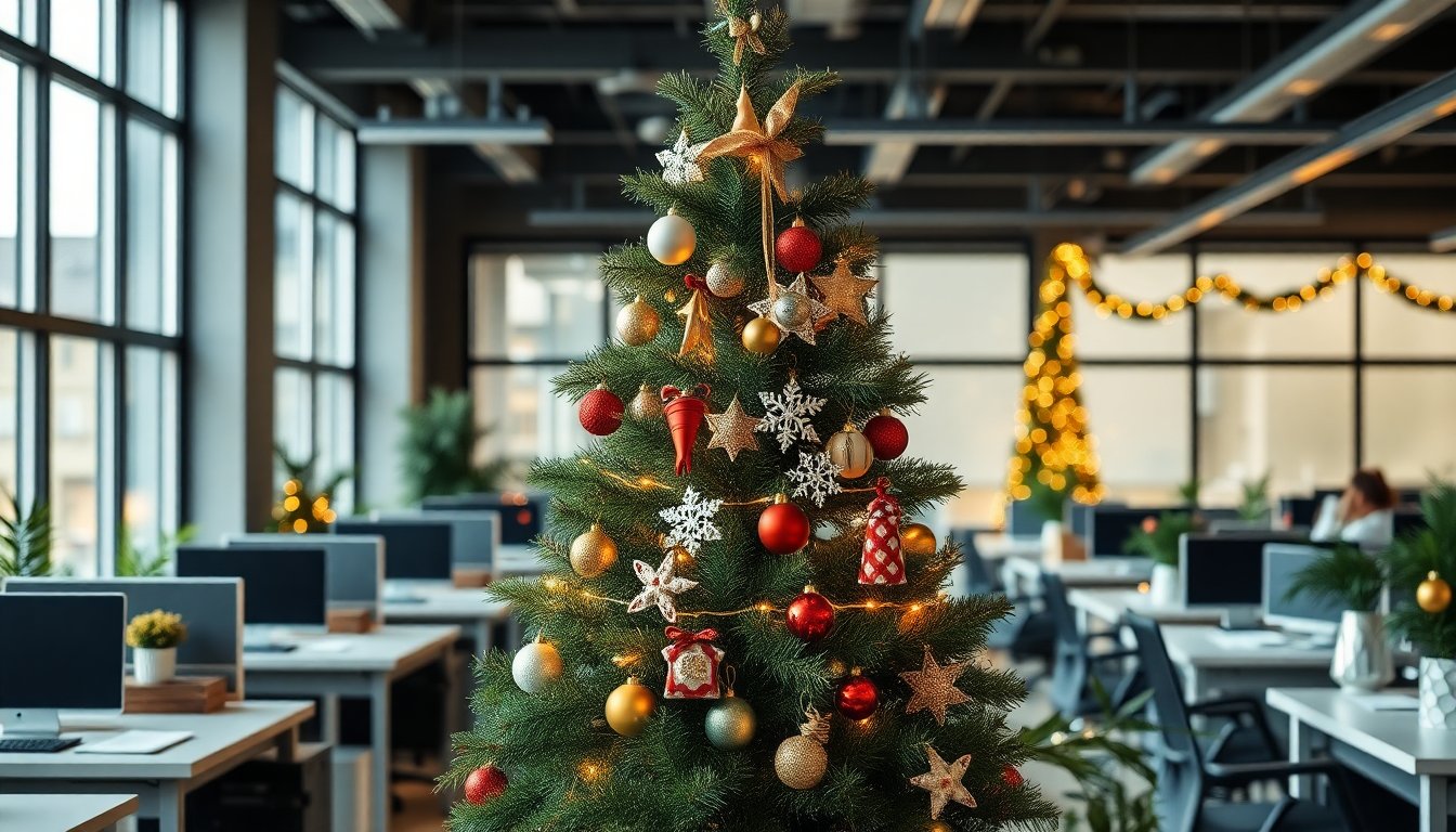 Creative Ideas to Elevate Your Office Christmas Tree Decoration