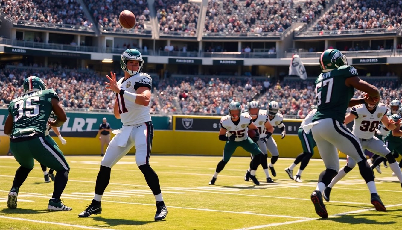 Eagles Dominate Raiders with Impressive Victory