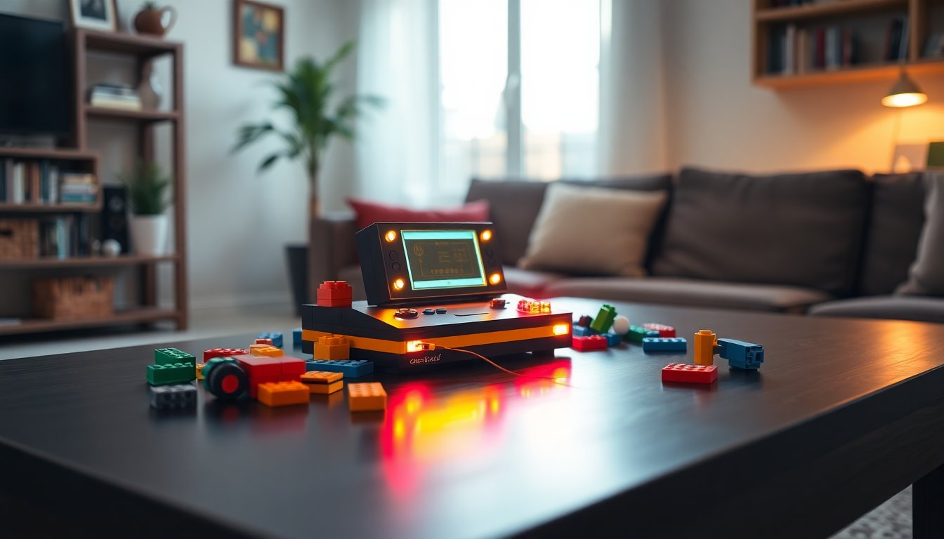 Upgrade Your LEGO Creator 3-in-1 Retro Gaming Console with BrickBling Lighting Enhancements